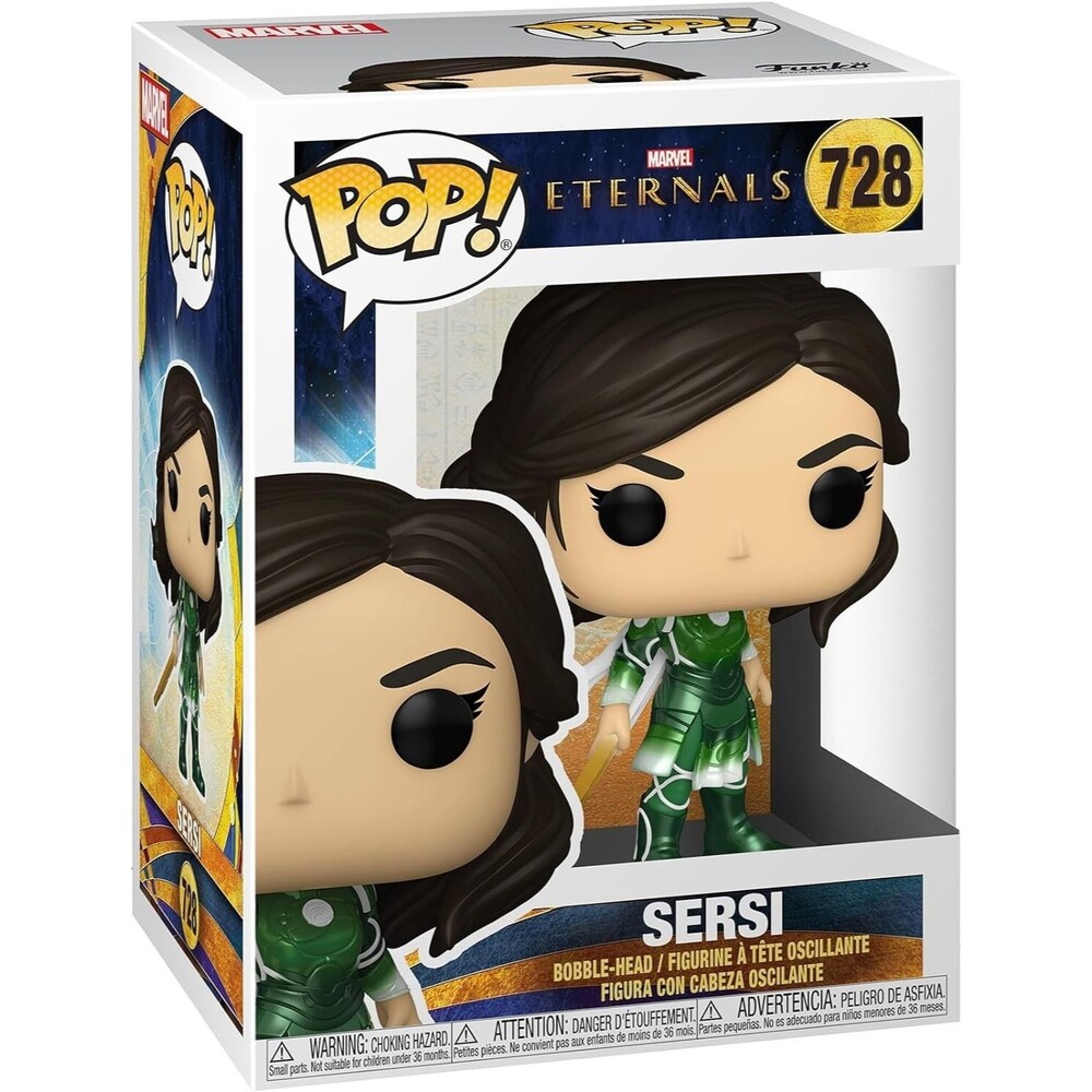 Funko Pop! - Marvel Eternals - Sersi Bobble-Head #728 - Walmart Exclusive